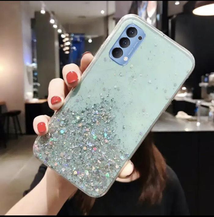 Gambar SOFT CASE BLING BLING GLITER RENO 4 versi indo dari Better Gadget undefined Tokopedia