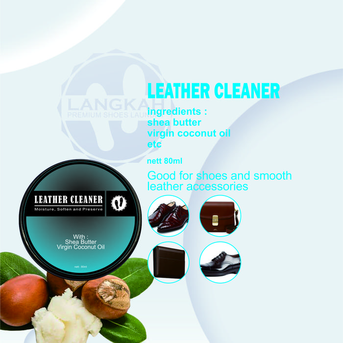 Gambar Leather Cleaner - 80ml dari Langkah Shoes Care undefined Tokopedia