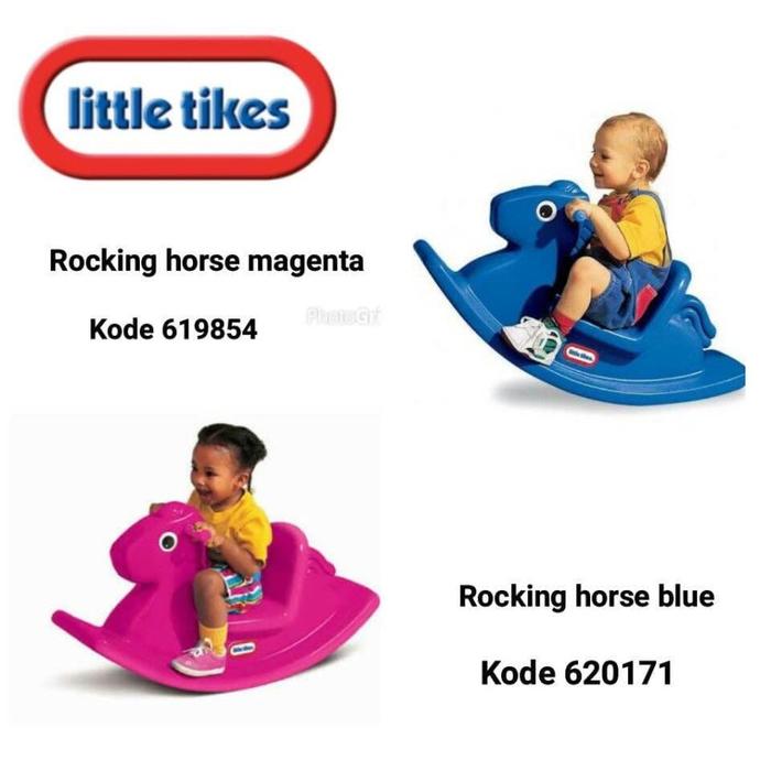 Mainan Little Tikes Plastic Rocking Horse Rocking Toy Little Tikes
