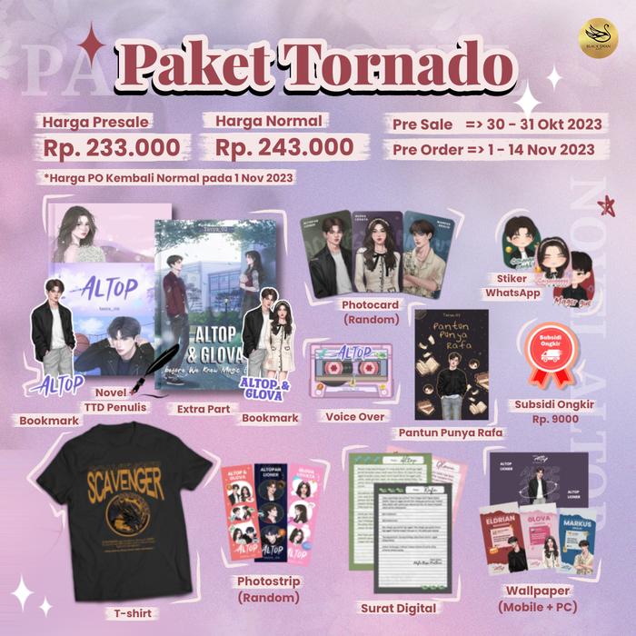 Gambar Buku Bacaan Novel - Altop - tasya_02 - Bumifiksi - Paket Tornado dari BumifiksiJogjakarta undefined Tokopedia