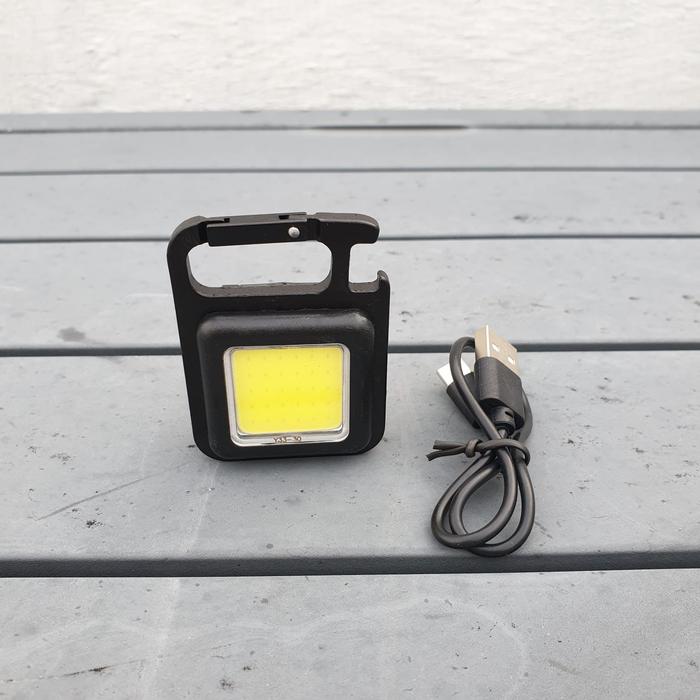 Gambar Lampu Mini USB COB Gantung Kunci Camping LED Senter Portable Mini dari CV. Sumber Cahaya Baru undefined Tokopedia