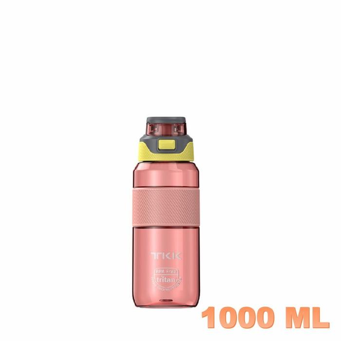 Gambar TKK-1010 Sport Water Bottle/Botol Minum Olahraga Tritan BPA Free - Pink 1000ml dari All Store Ricky undefined Tokopedia