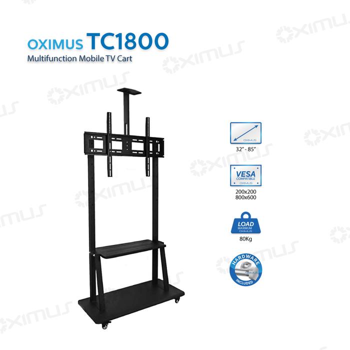 Gambar Bracket Standing Roda LED TV Rotate 32" - 85" OXIMUS TC1800 - TC1800, Seller dari Oximus Indonesia undefined Tokopedia