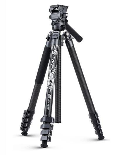 Gambar Fotopro X-Airfly Video 2in1 Tripod Kamera Karbon - Gray dari Fotopro Official Store undefined Tokopedia