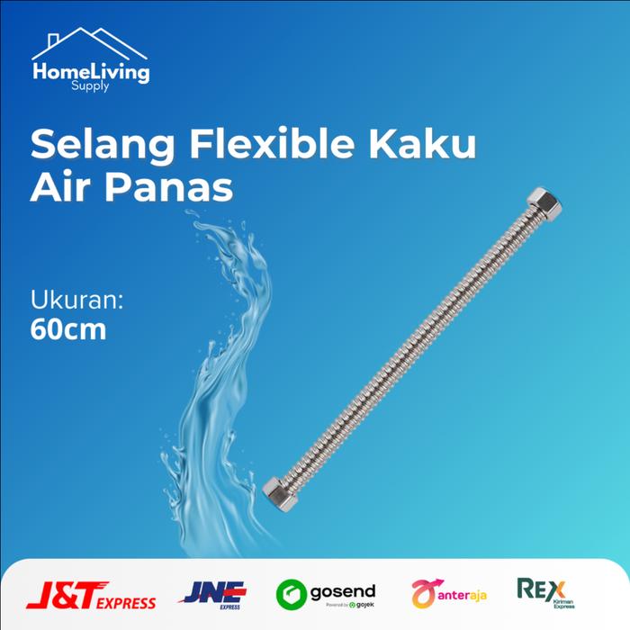 Gambar Selang Flexible Hose Air Panas/ Selang Air Panas Water Heater 30-50cm - Good60cm dari HOMELIVING SUPPLY undefined Tokopedia