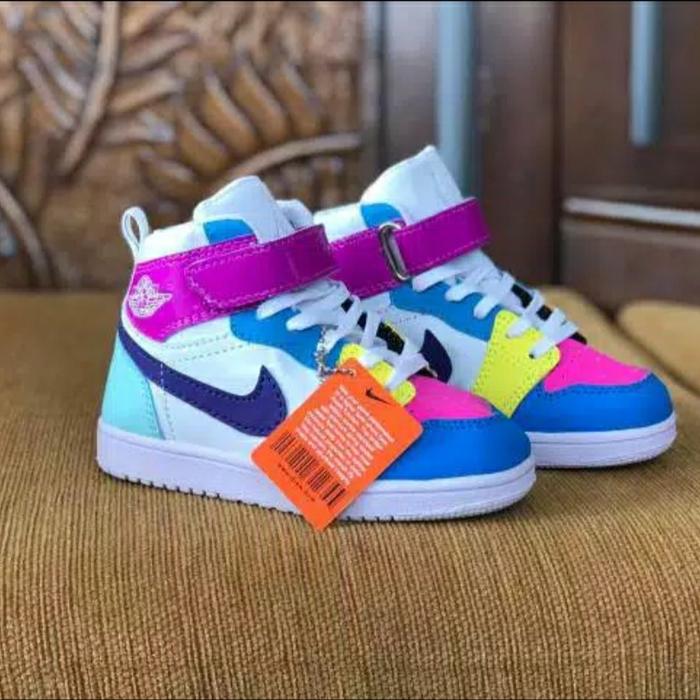 Jual Sepatu anak Casual cewe cowo jordan Multi Color Kota Bekasi