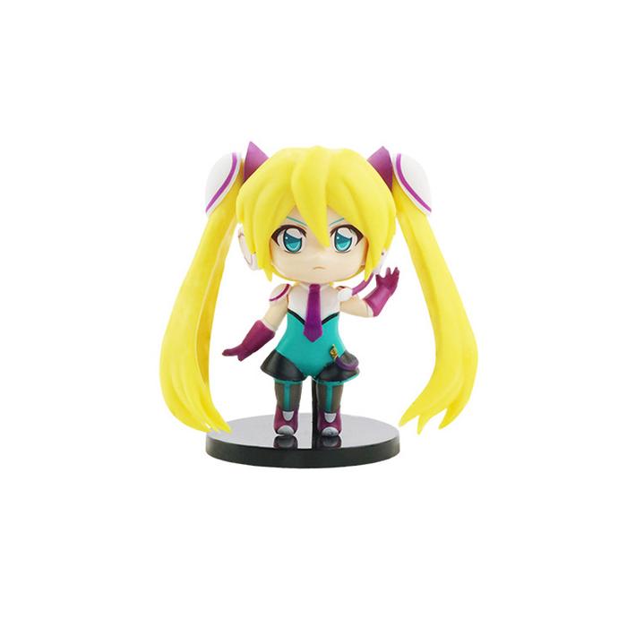 Gambar Hatsune Miku Chibi Action Figure 10cm Kimono Colorful - 06 dari Momovio Store undefined Tokopedia