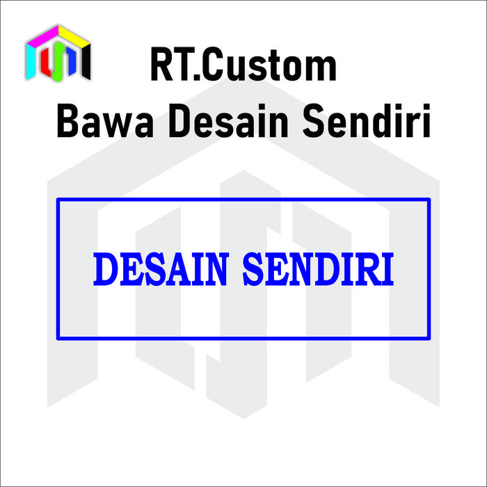 Jual STEMPEL RT RW Free Tinta 5ml - Desain Sendiri - Kab. Bandung Barat ...