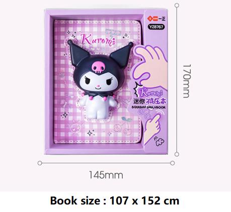 Gambar Squishy notebook Sanrio cinnamoroll melody kuromi buku diary catatan - Kuromi dari Favor Party Supplies undefined Tokopedia
