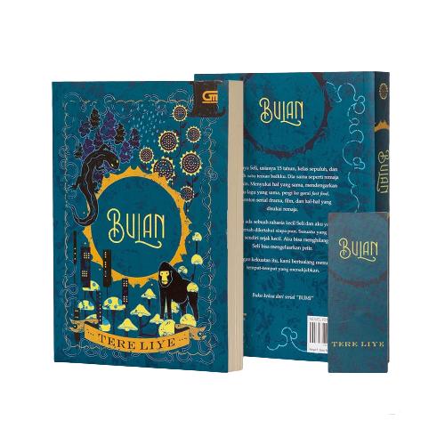 Gambar Novel Tere Liye Serial Bumi Bulan Matahari Bintang Ceroz Komet Minor - BULAN dari Solusi Baca Official undefined Tokopedia