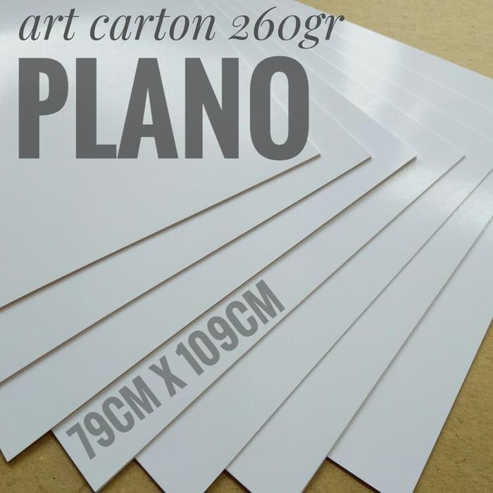 Jual 1 Rim Kertas Art Carton 260 Gsm Uk Plano 79 cm X 109 cm Jakarta Barat paper origin