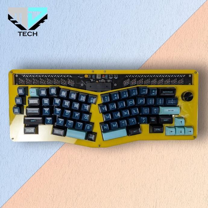 Gambar SALE BASKETWEAVE MECHANICAL KEYBOARD CUSTOM STAGGERED ALICE ARISU VIA - Sandwich Case, Case Only dari Oneseller id undefined Tokopedia