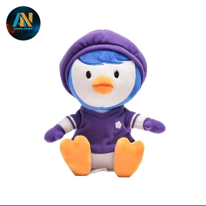 Gambar Mainan Boneka pororo and friends full team ukuran 25cm menggemaskan - petty pinguin dari Animallstoree undefined Tokopedia