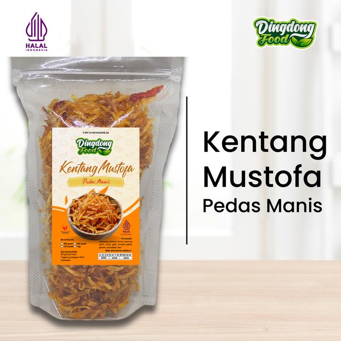 Gambar Kentang Mustofa Hommade - PEDAS MANIS, 120 gram dari Dingdong Food undefined Tokopedia
