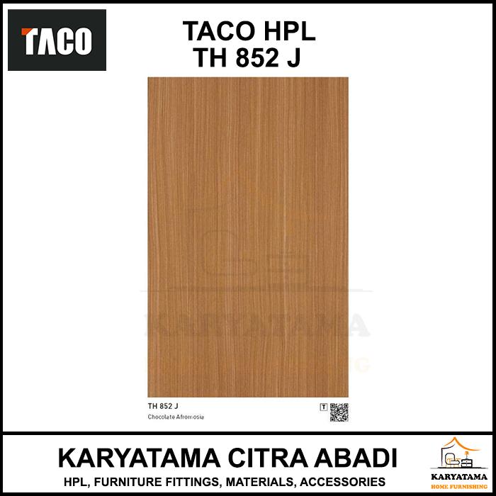 Gambar TACO HPL TH 852 J - CHOCOLATE AFROMOSIA dari Karyatama Citra Abadi undefined Tokopedia