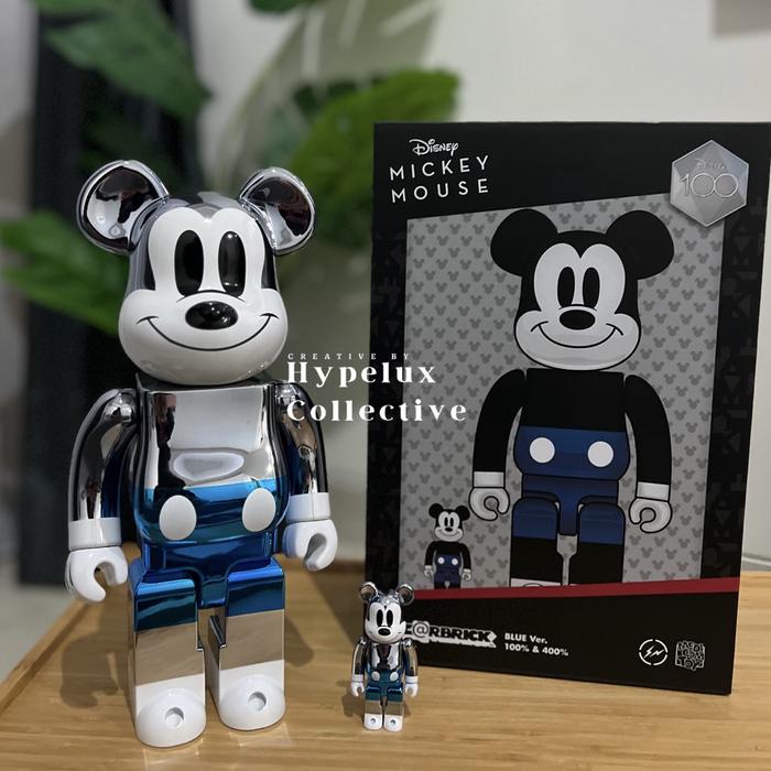 BE@RBRICK xFragment MICKEY MOUSE COLOR コラボ 100%/& 400% ベア
