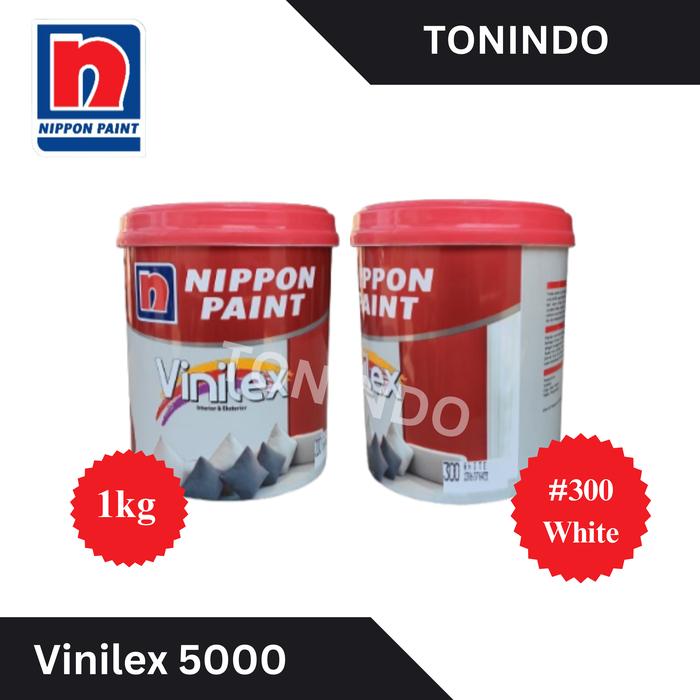 Gambar Cat Tembok Vinilex 300 White - 1 kg dari Tonindo undefined Tokopedia