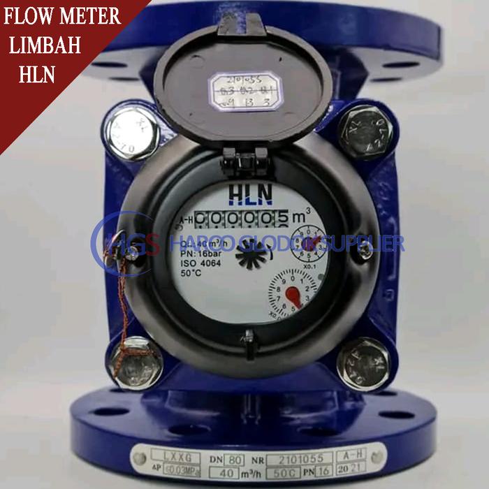 Jual Water Meter HLN Air Limbah LXLC 2 Inch - Meteran Air Limbah DN 50 ...