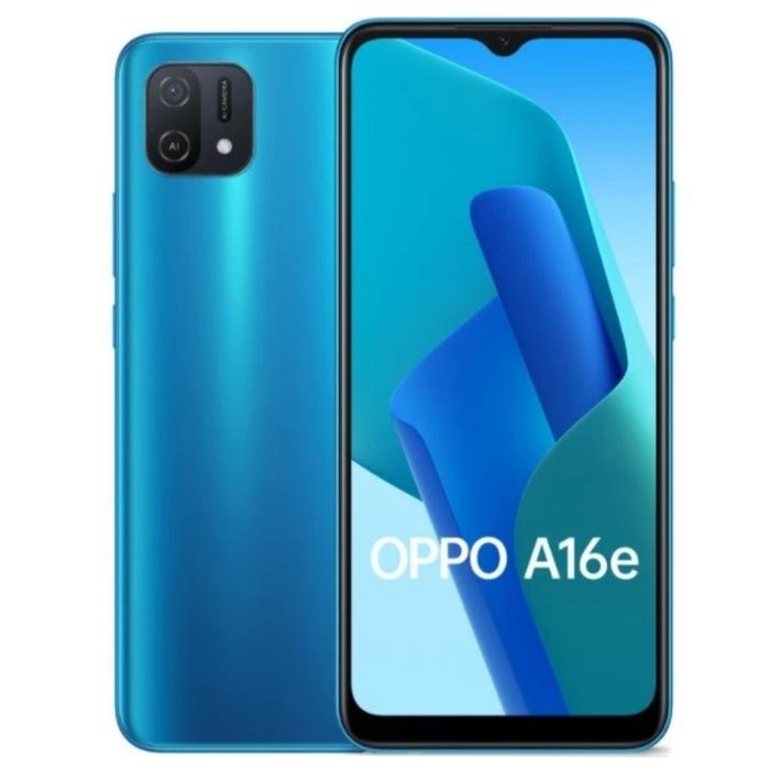 Gambar HP OPPO A16e 3/32 GB - OPPO A16 e RAM 3GB INTERNAL 32GB GARANSI RESMI - Biru dari Cahaya Store Cell undefined Tokopedia