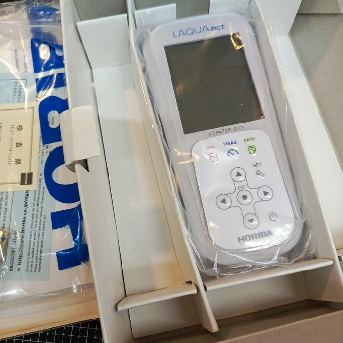 HORIBA LAQUAact pHメーター D-71 HORIBA LAQUAact pHメーター D-71（LAQUA - Skin pH Meter