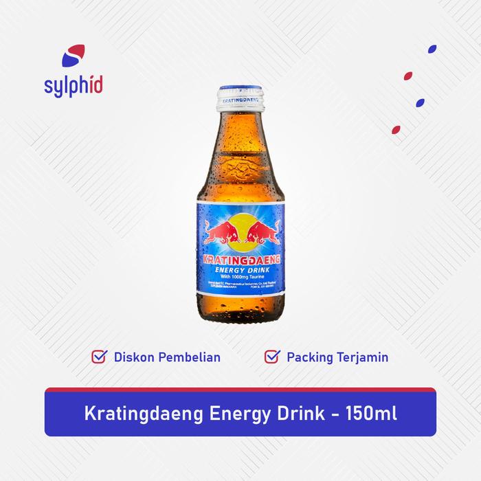 Gambar Kratingdaeng Energy Drink 150 ml / Minuman Energi Kemasan Botol - 1 pc dari Sylphid Indonesia undefined Tokopedia