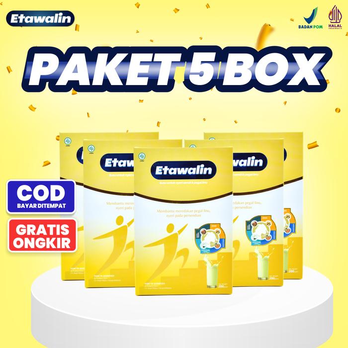Gambar PAKET 5 BOX ETAWALIN-Susu Kambing Etawa Original Atasi Nyeri Sendi dari Susu Etawalin Store Surabaya undefined Tokopedia