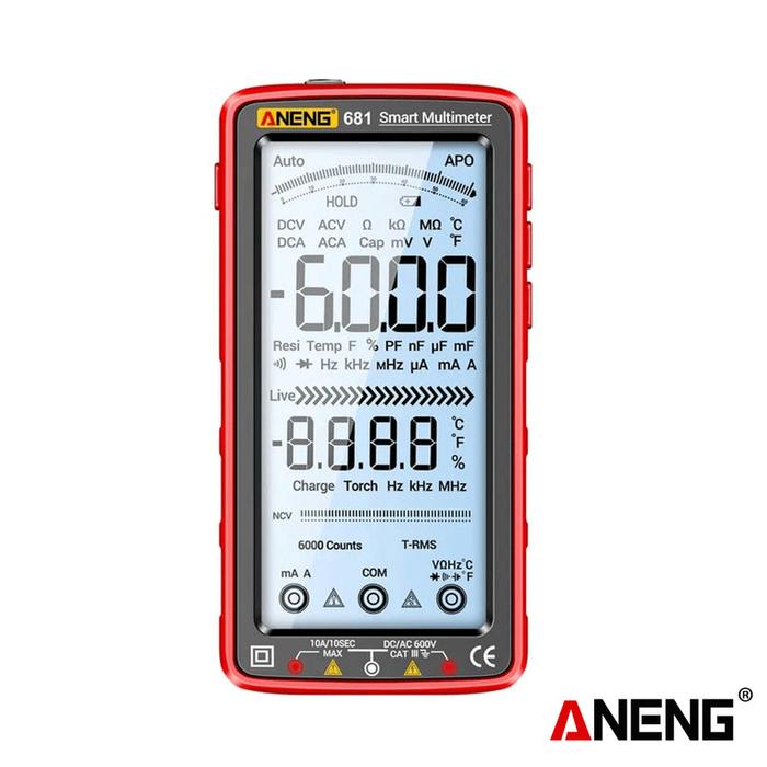 Gambar multimeter 682 681 digital multimeter high precision LCD multi meter - Aneng 681 dari awallaptop undefined Tokopedia