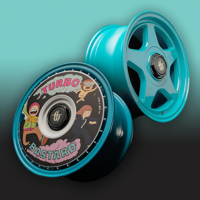 Gambar Velg Mobil TBW x MINDBLOWONUNIVERSE R15 4x100 Lebar7 ET38 Tiffany Blue dari Turbo Bastard Wheel undefined Tokopedia
