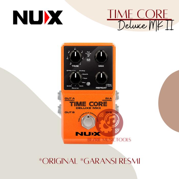 Jual NUX Time Core Deluxe MKII Delay Guitar Effect Pedal Original MK2 ...