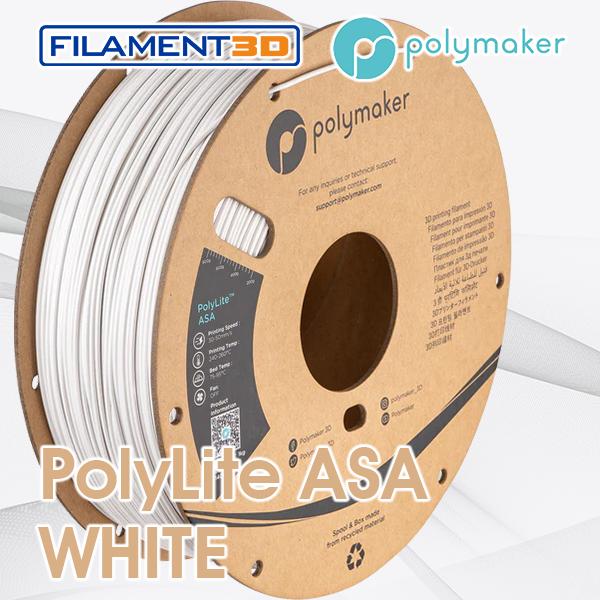 Gambar Filament Polymaker - PolyLite ASA - Putih dari FILAMENT3D undefined Tokopedia