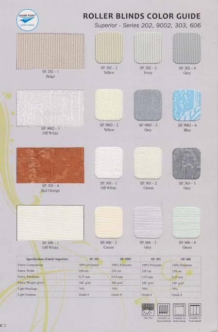 Gambar Gorden Gulung Minimalis Tirai Blind Gorden Roller Blind Premium - Dimout 707 SP dari Solution Blinds Jakarta undefined Tokopedia