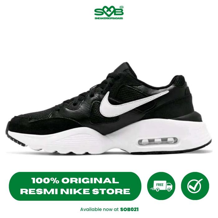 nike air max fusion black and white