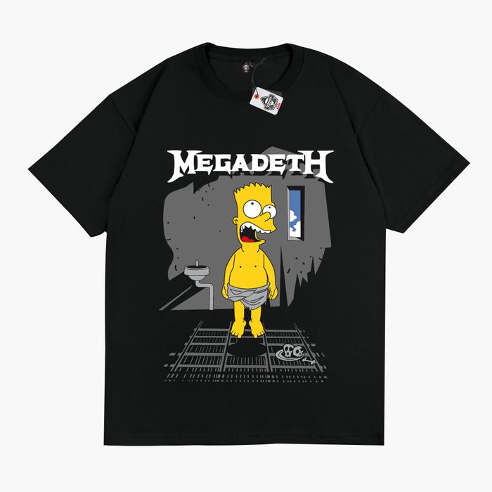 Gambar Kaos Baju Band Megadeth Kaos Musik - Karimake - V1 HITAM, S dari KRMK Karimake undefined Tokopedia