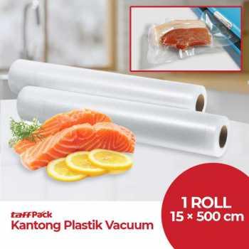 Gambar TAFFPACK Kantong Plastik Vacuum Sealer Storage Bag 1 Roll - HK-07 - 15CM X 500CM dari Hardware Solutions undefined Tokopedia
