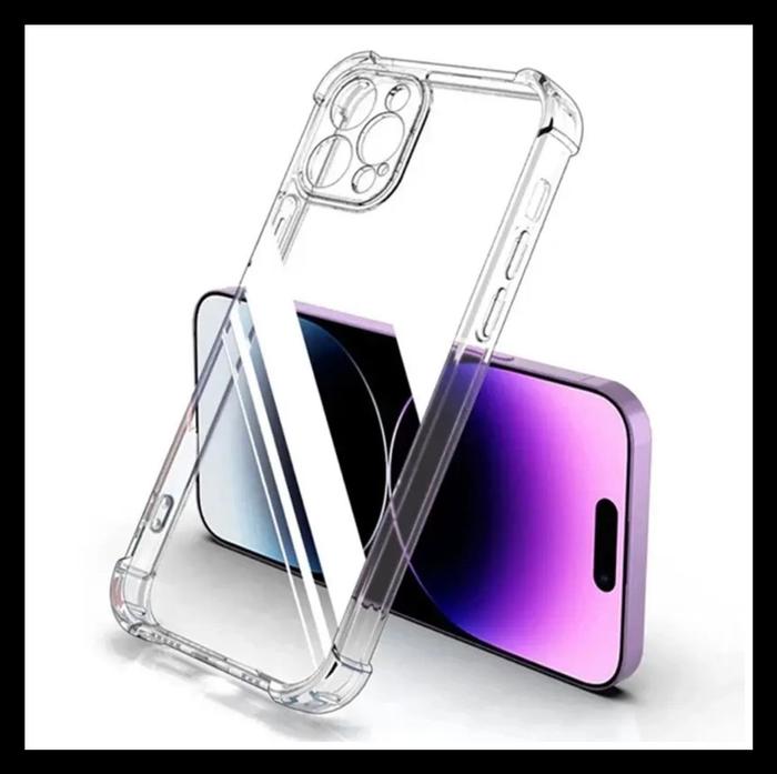 Gambar New Case For IPhone 17 / 17 Air / 16 / 16E / 15 / 14 / 13 / 12 / 11 / Pro / Plus / Pro Max / Mini / X / Xs / Xs Max / XR / SE / SE2 / SE3 / 8 / 7 / 6 / 6s / Plus Crystal Crack Original Soft Case Silikon - CLEAR. , IPHONE 15 6.1. dari Mr TheBest undefined Tokopedia