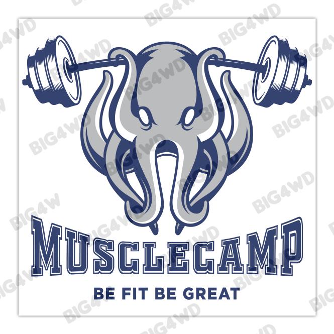 Gambar PESANAN KHUSUS STIKER LANTAI CUSTOM - MUSCLECAPM dari BIG4WD undefined Tokopedia