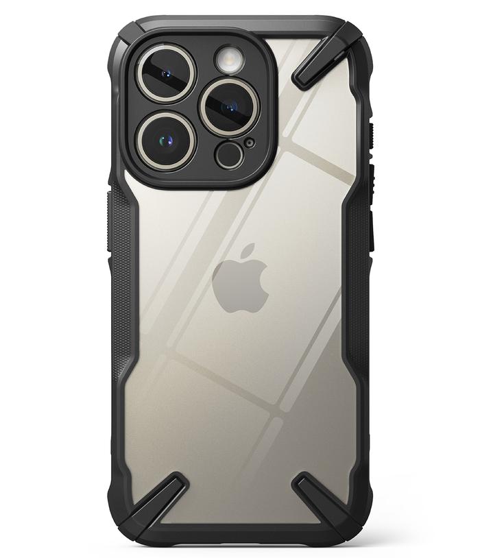 Gambar Case iPhone 15 Pro Max Plus Ringke Fusion X Shockproof Casing - Black, iPh 15 Pro Max dari GET-WID undefined Tokopedia