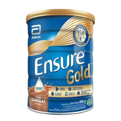 Gambar SUSU ENSURE GOLD RASA COKLAT 850 GRAM MEMENUHI NUTRISI UNTUK DEWASA dari Apotek Sobat Buaji undefined Tokopedia