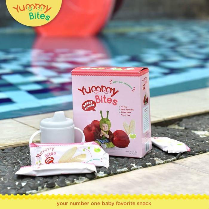 Gambar Yummy Bites Crackers Apple 25gr dari UNIQUEBABY18 undefined Tokopedia