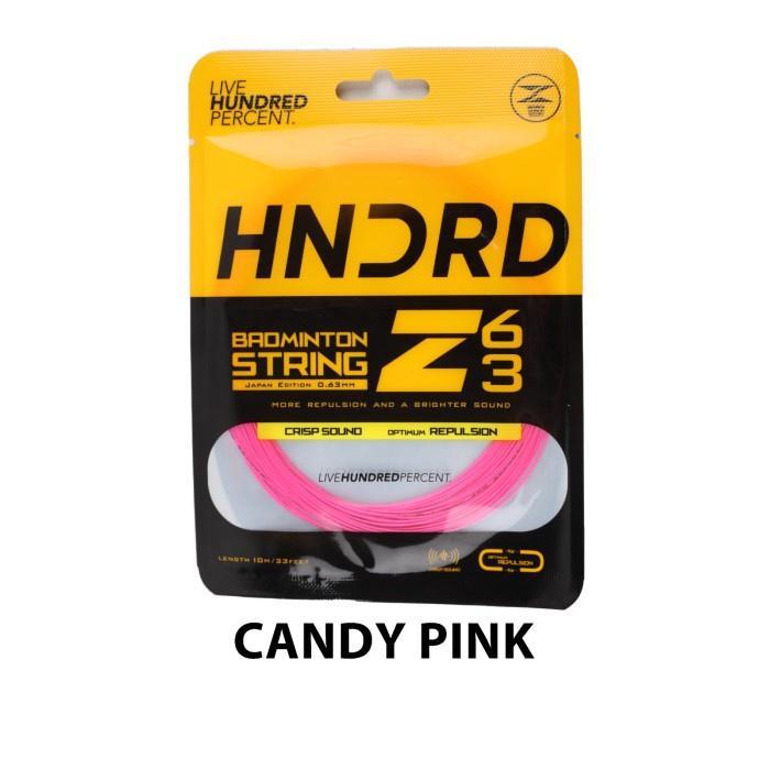 Gambar Senar Raket Badminton String HNDRD Hundred Z63 / Z 63 Original - Candy Pink dari Yukita Sport undefined Tokopedia