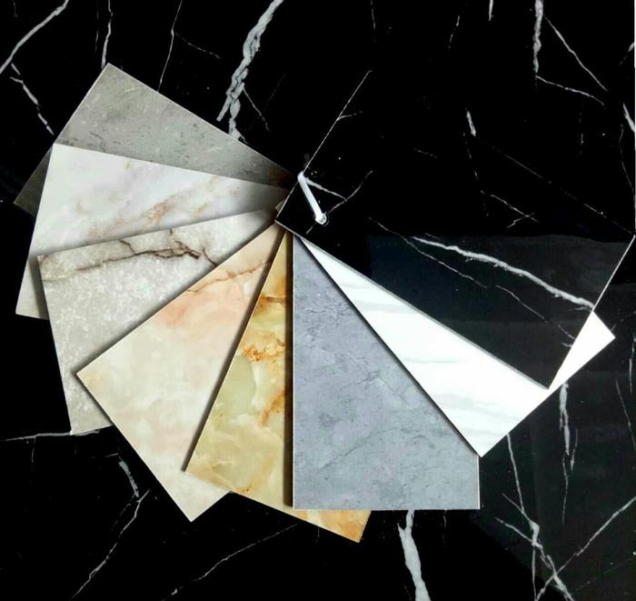 Gambar Papan Board PVC Panel Wall Art Marmer 1.22 M x 2.44M X 2.5MM dari HomzKitz undefined Tokopedia
