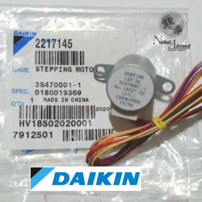 Gambar MOTOR SWING ORIGINAL DAIKIN 20BYJ46 12V DC 3S470001-1 NO.19813-37 dari Nebula Aircond SparePart Ac Jakarta Timut Kota Administrasi Jakarta Timur Tokopedia