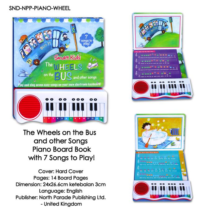 Gambar Piano Sound Board Books (ada banyak judul) - WheelsOnTheBus dari happybunnybooks undefined Tokopedia