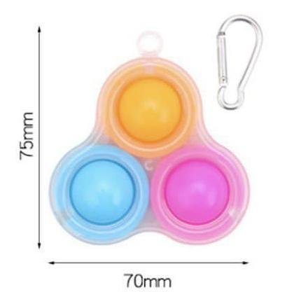 Gambar Simple Dimple Pop It Glow In The Dark Fidget Toys Tiktok Viral Tiktok - 3 Pop 1 Pieces, Random dari ZhafiRa_home undefined Tokopedia