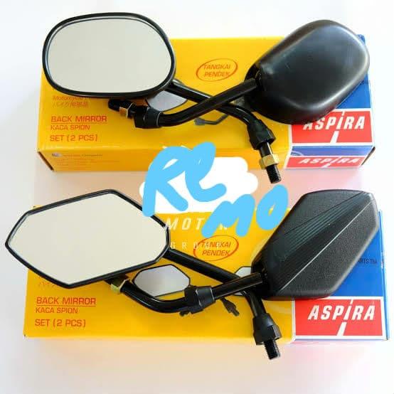Gambar Spion Tangkai Pendek Kaca Motor Yamaha ASPIRA mirror lihat belakang - bulat dari obimart undefined Tokopedia
