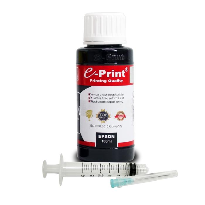 Gambar Eprint Refill Tinta Printer EPSON Black,Cyan,Magenta,Yellow 100 ML - Black dari SUKCESO Official undefined 5 Tokopedia