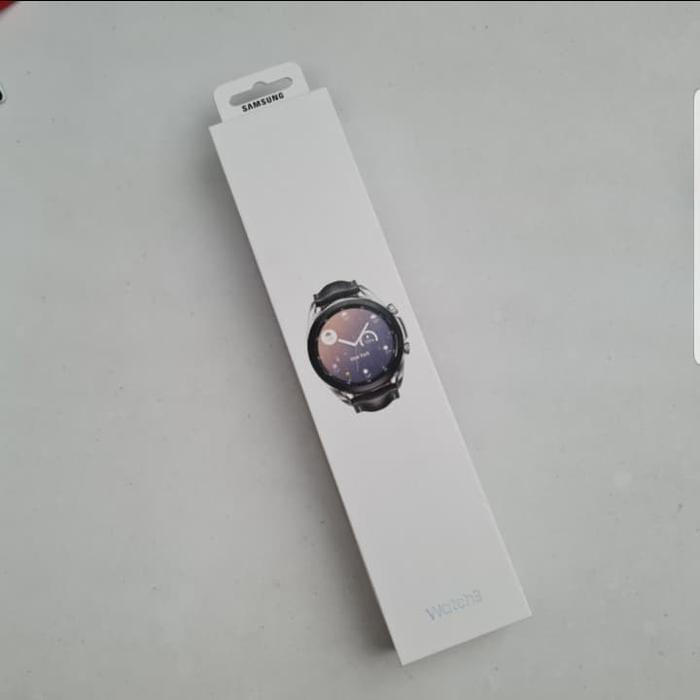 Jual SAMSUNG WATCH ACTIVE 41MM MYSTIC SILVER BLACK RESMI SEIN