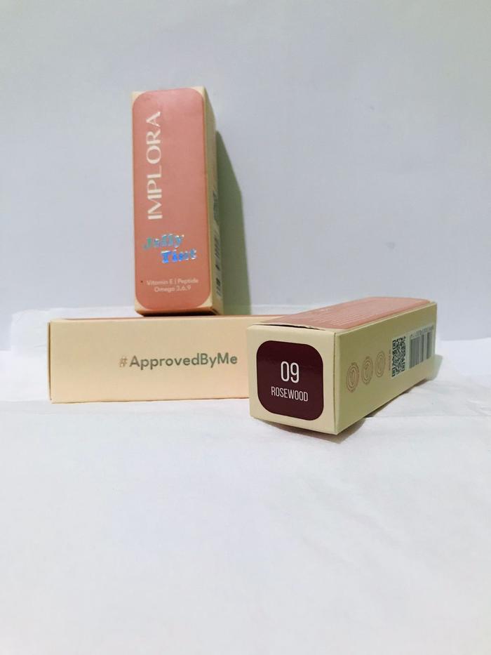 Gambar Implora Jelly Tint 5ml/Lip Tint Awet/Liptint Warna Merah - Orange - Rosewood (09) dari Yomi-Store undefined Tokopedia