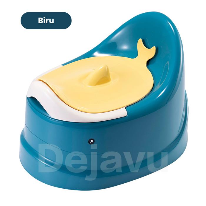 Gambar DEJAVU Toilet Training Anak Baby Closet WC Jongkok Portable HSB716 - Biru dari Dejavu_NEW undefined Tokopedia