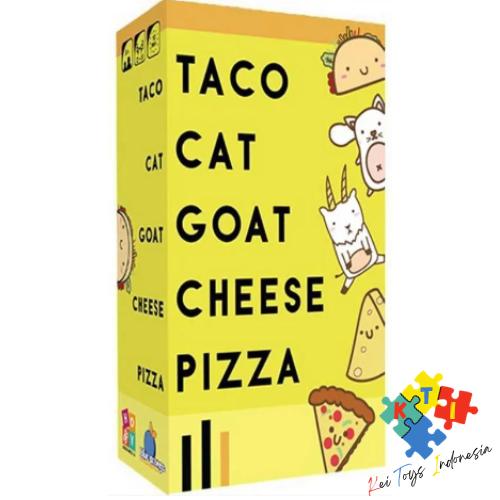 Gambar Taco Cat Goat Cheese Pizza Game card family game dari Kei Toys Indonesia undefined Tokopedia